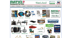 Desktop Screenshot of patioproducts.com